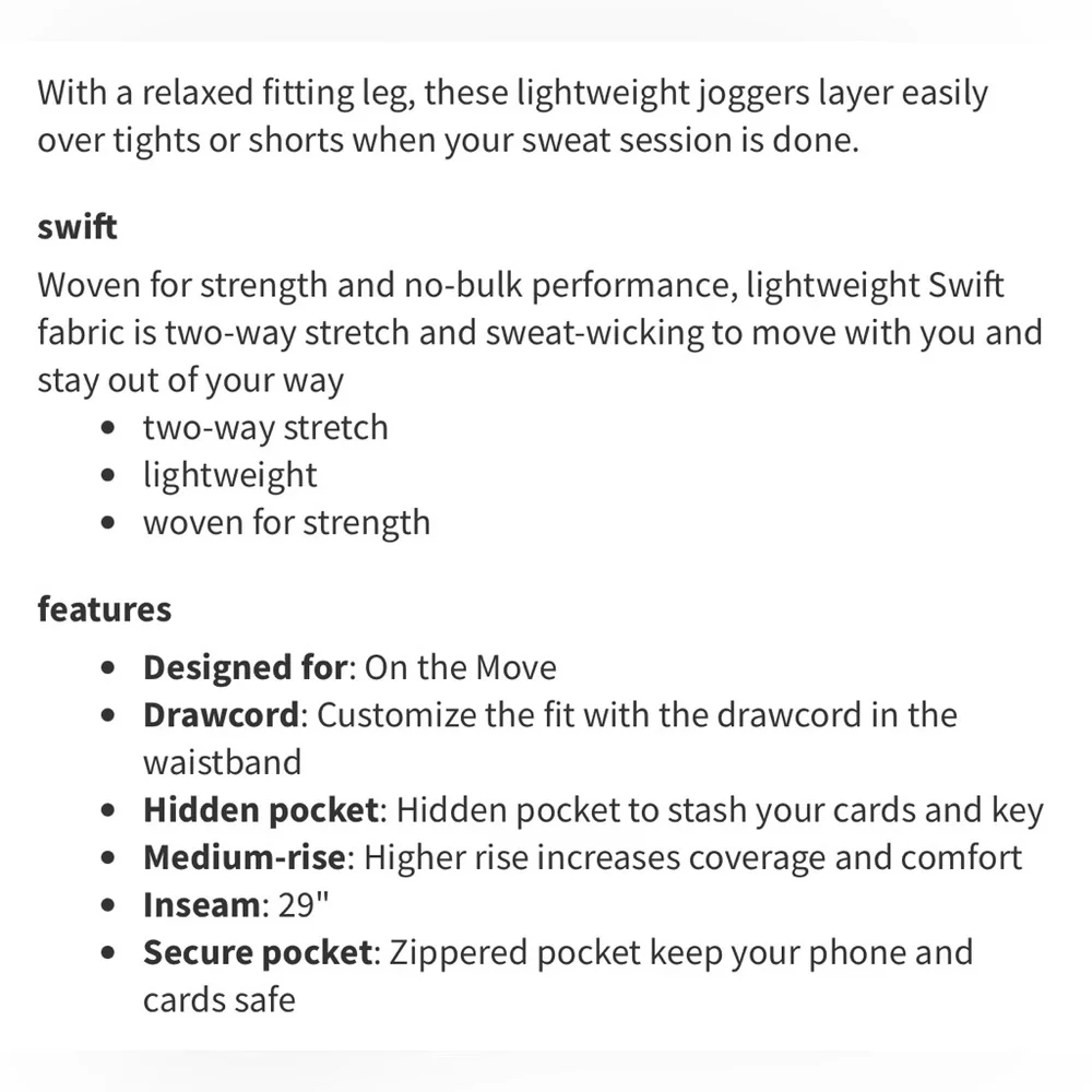 Lululemon Dance Studio Jogger Mid-Rise - Picture 10 of 10